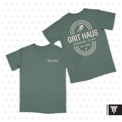 Grit Haus June 2026 Running Club Comfort Colors Tee