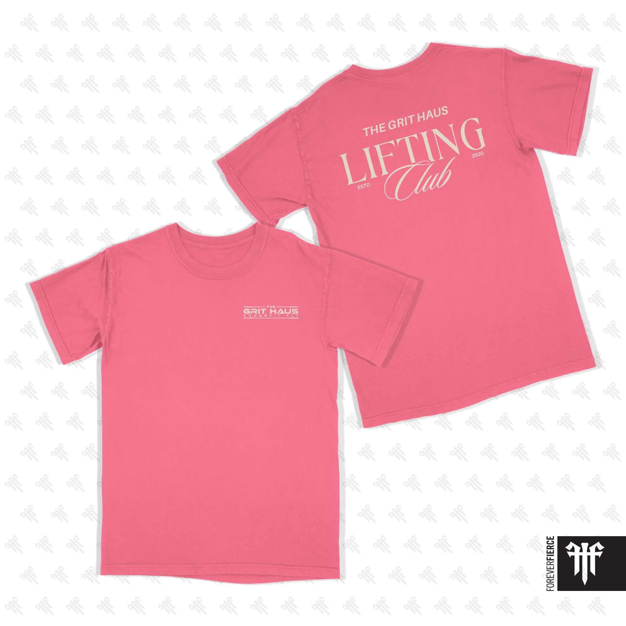 Grit Haus June 2026 Ivory Ink Lifting Club Comfort Colors Tee
