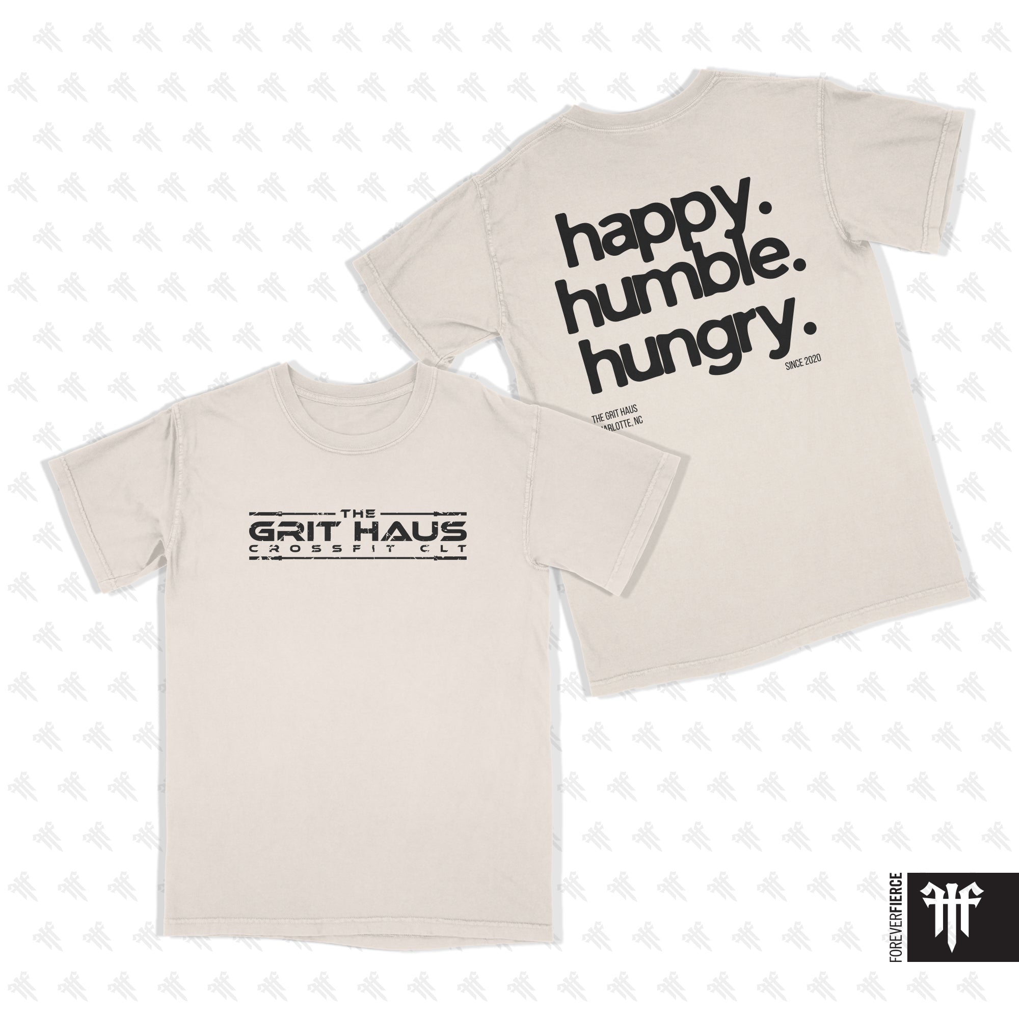 Grit Haus June 2026 Happy Humble Hungry Comfort Colors Tee