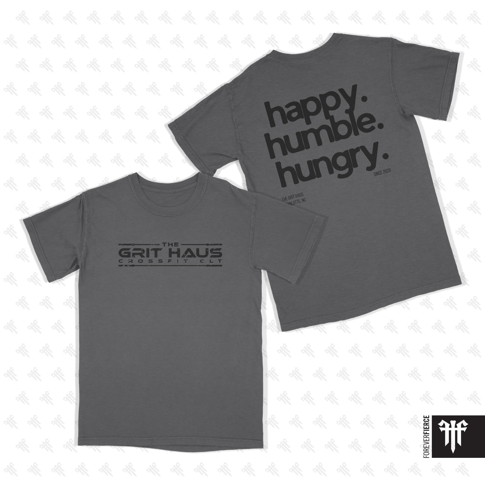 Grit Haus June 2026 Happy Humble Hungry Comfort Colors Tee
