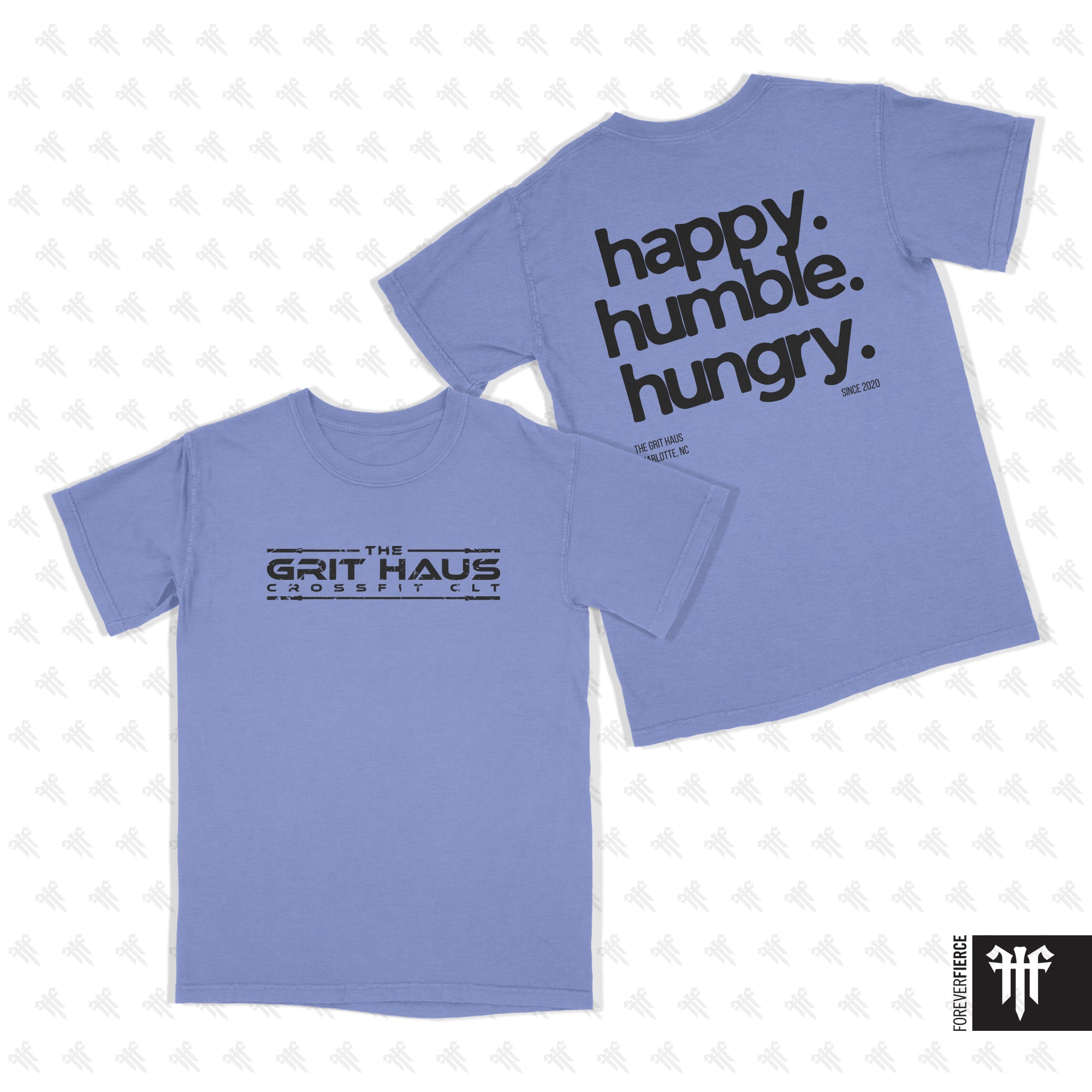 Grit Haus June 2026 Happy Humble Hungry Comfort Colors Tee
