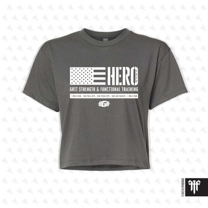 GRIT April 2026 Womens Crop Tee