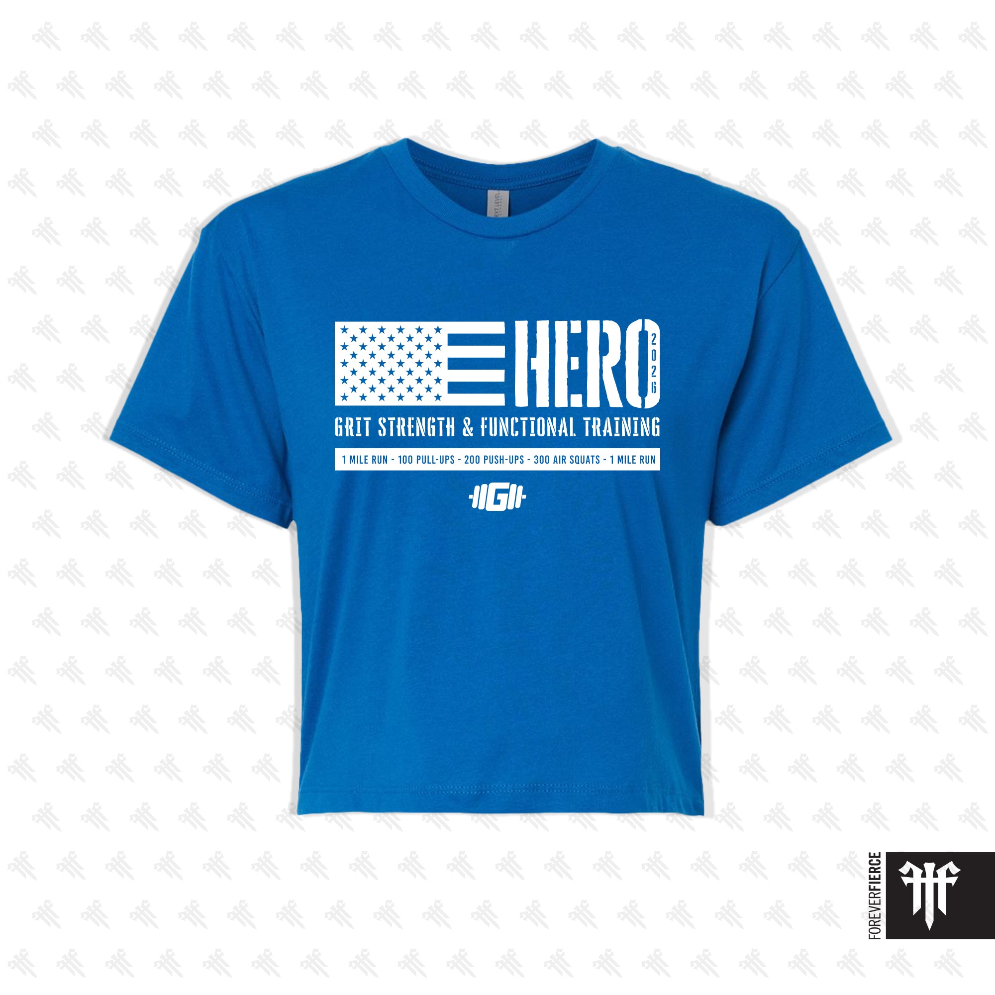 GRIT April 2026 Womens Crop Tee