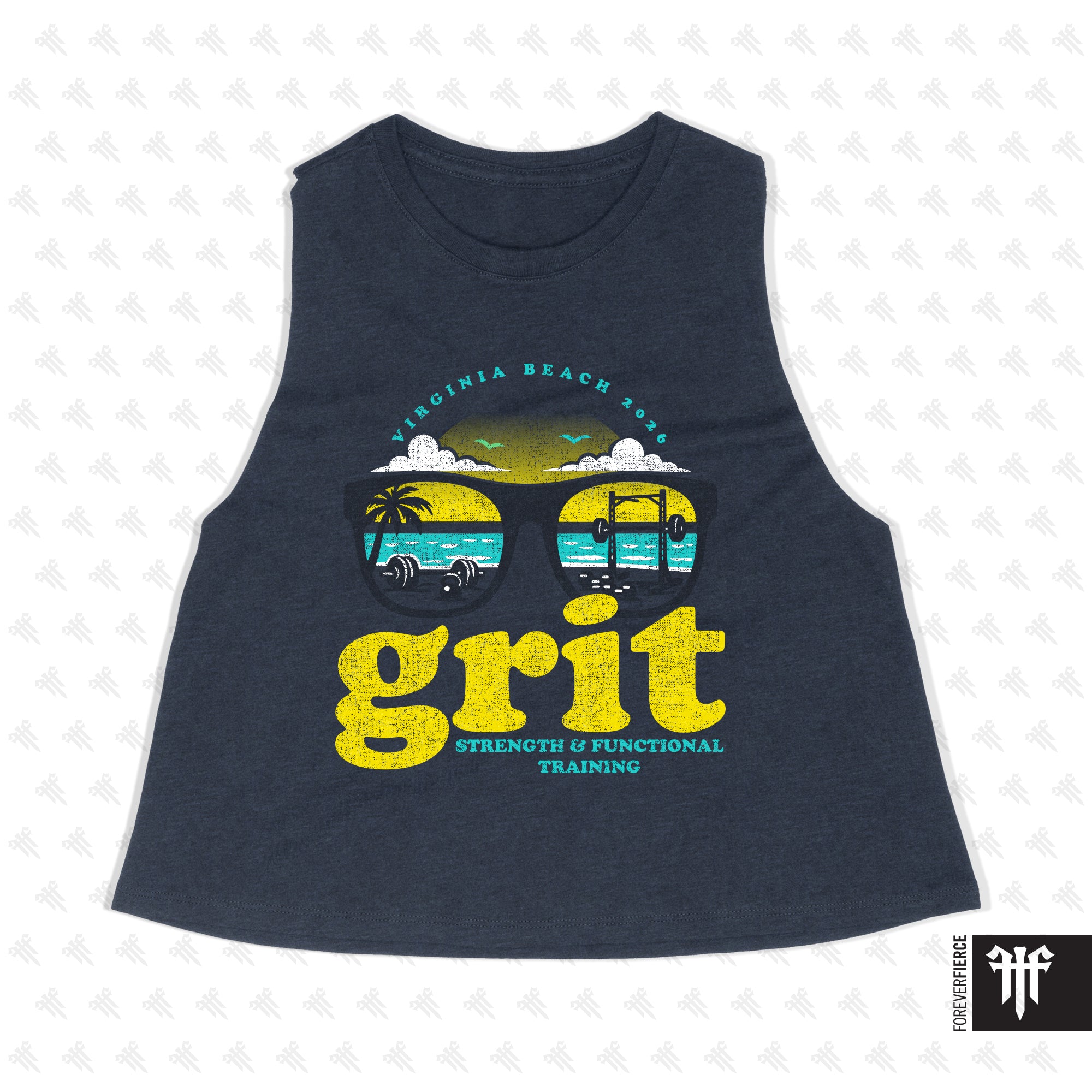 GRIT June 2026 Womens Crop Tank