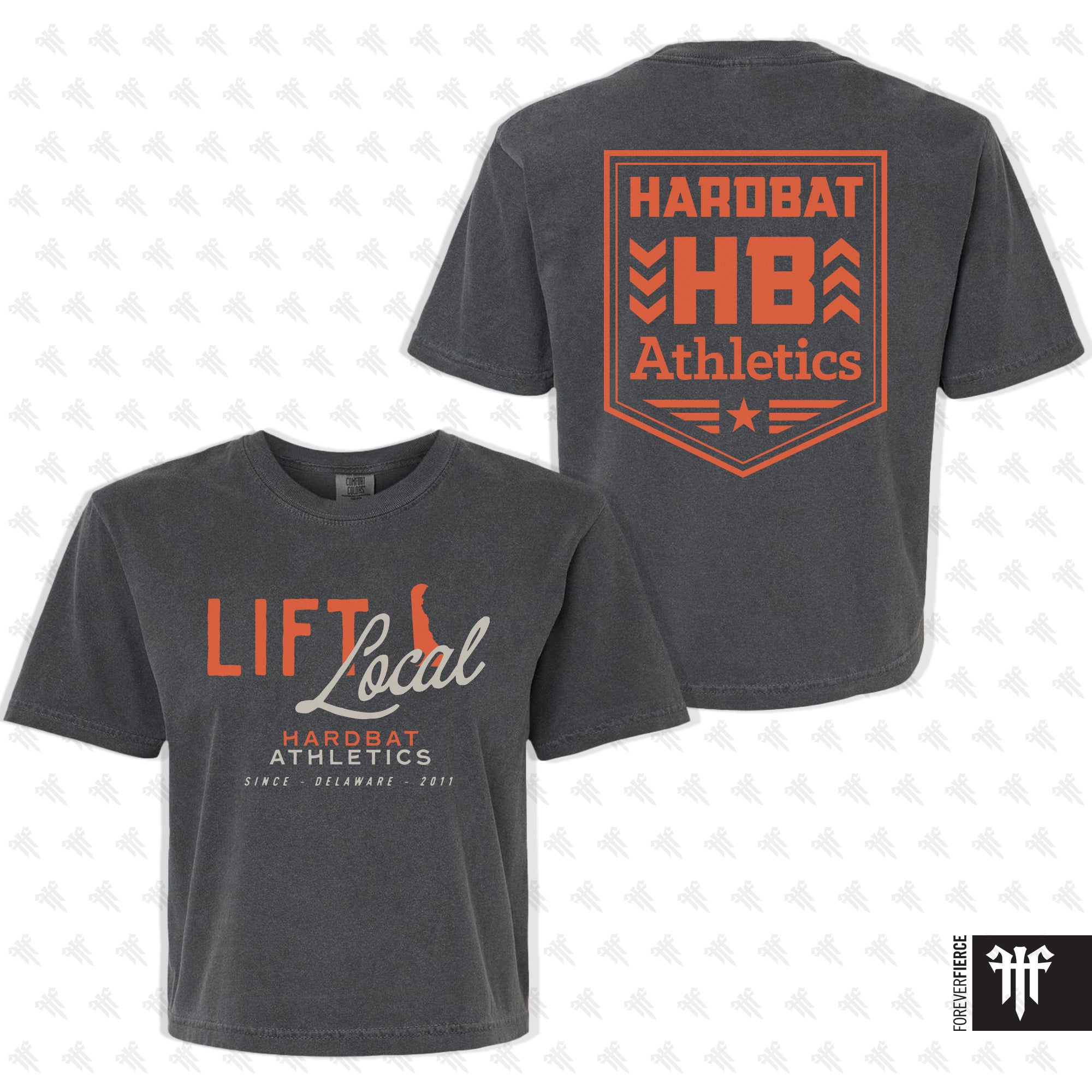 Hardbat Boxy Tee Pepper