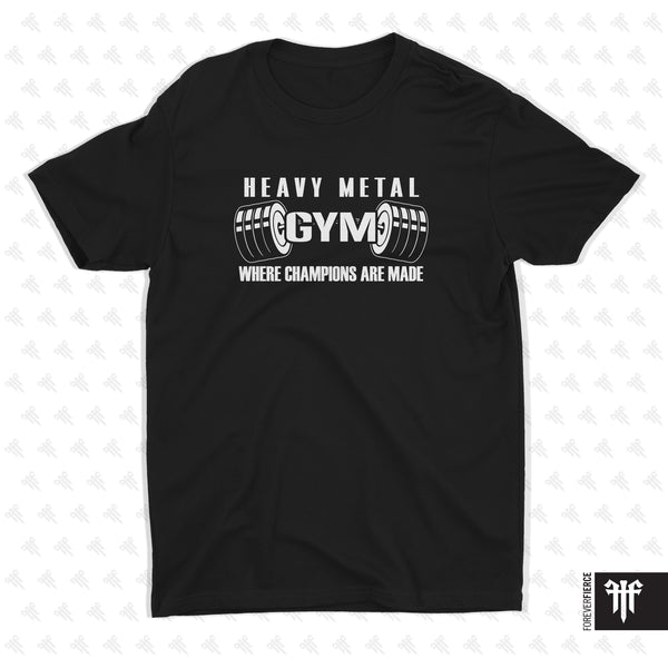 Heavy Metal Gym January 2025 Barbell Tee