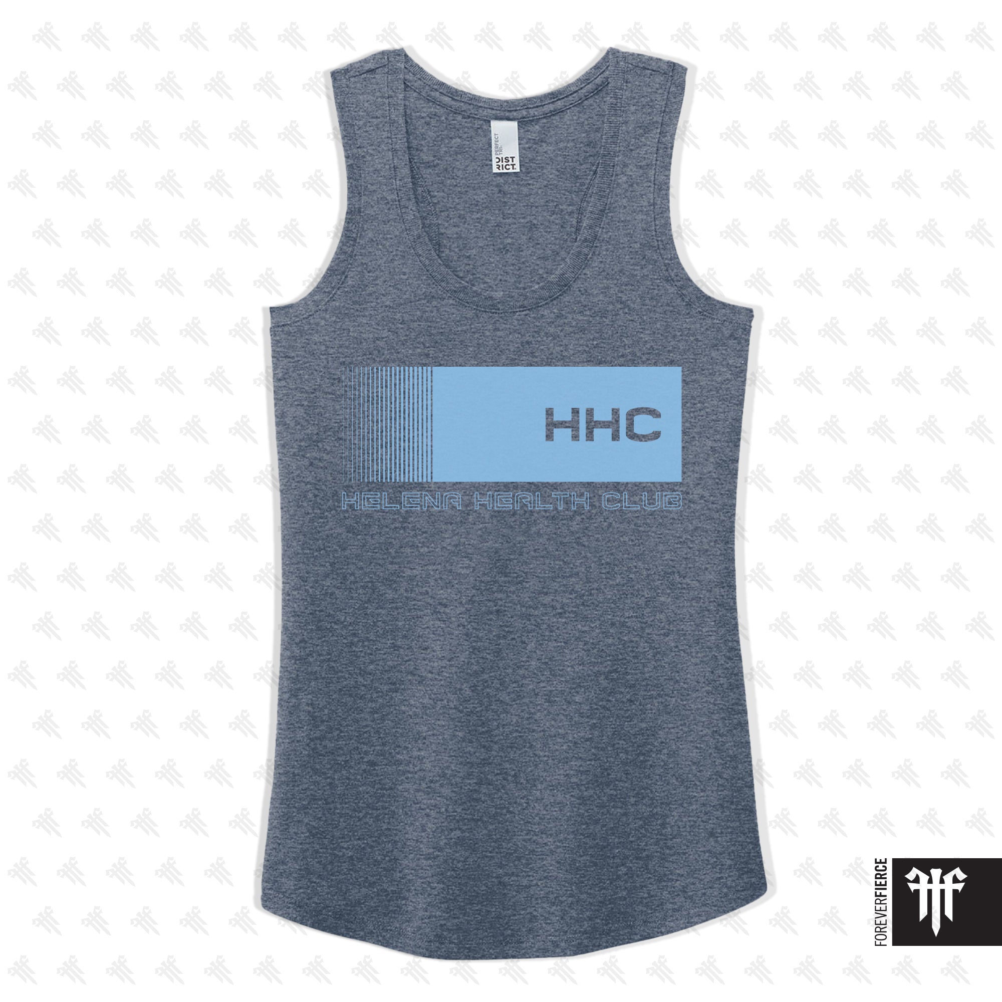 Helena Health Club May 2025 HHC Design Womens Racerback
