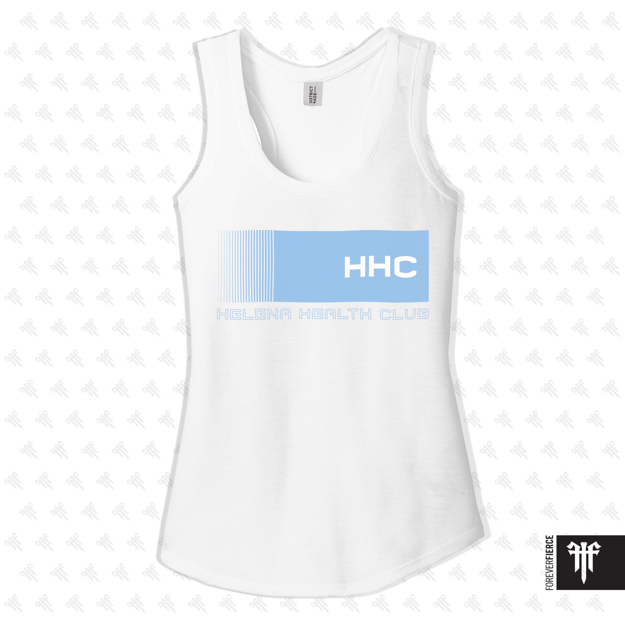 Helena Health Club May 2025 HHC Design Womens Racerback