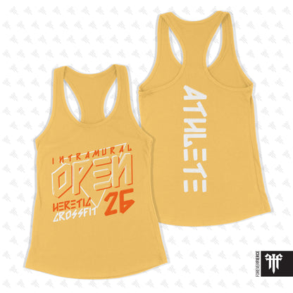 Heretic CrossFit January 2026 Womens Racerback