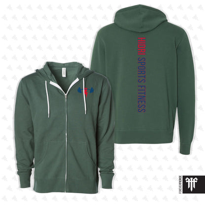 Hidri Sports Fitness October 2025 Zip Hoodie