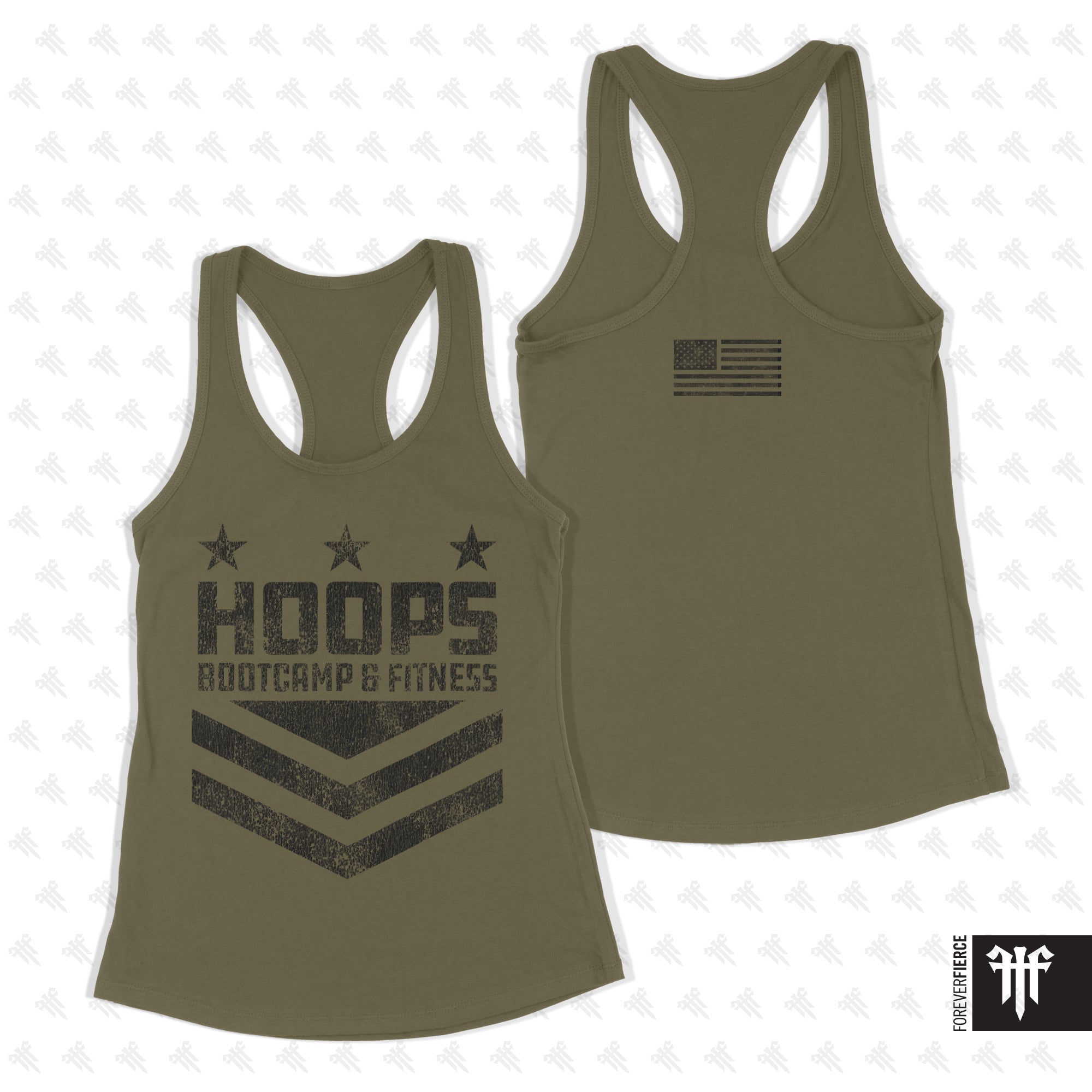 Hoops March 2025 Womens Racerback