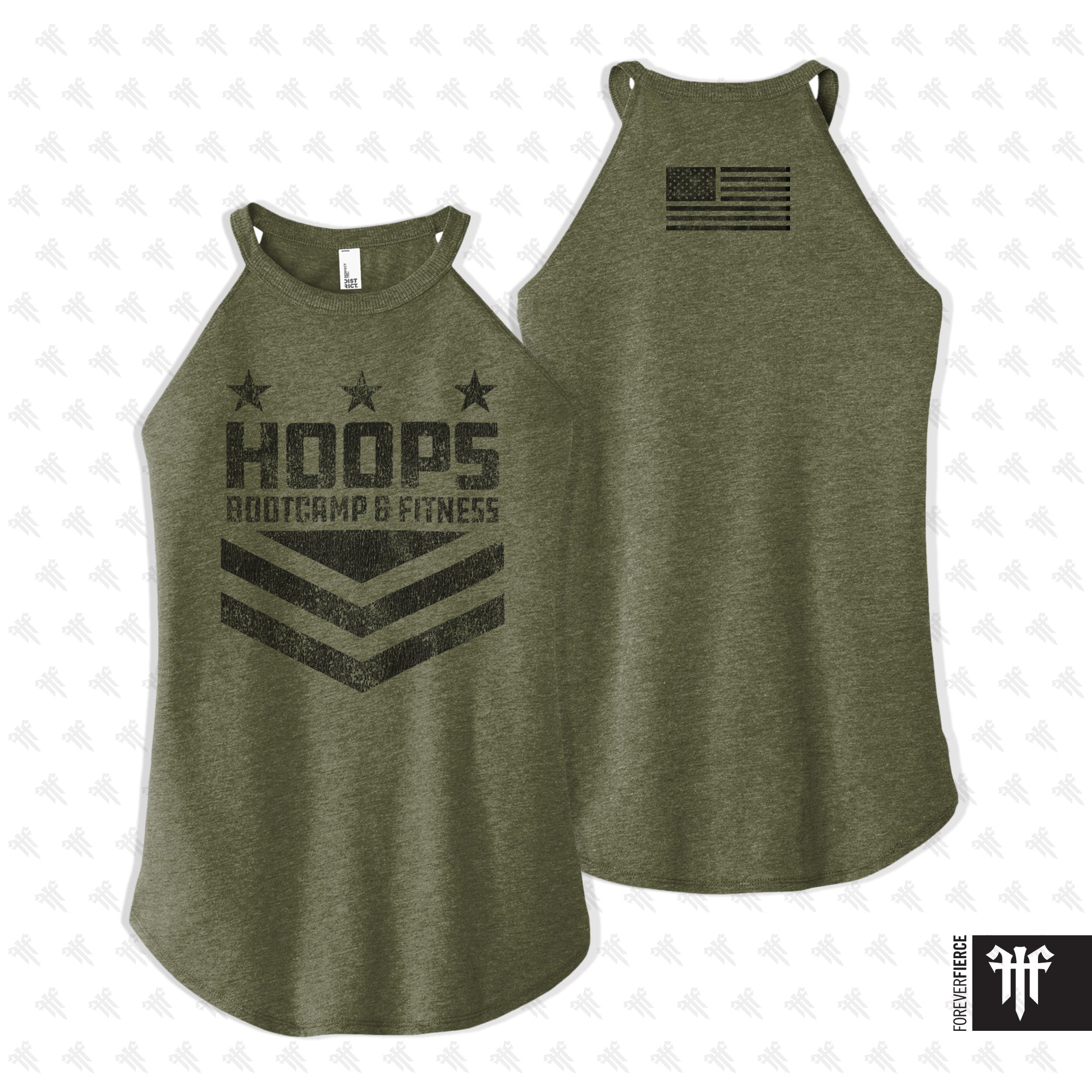 Hoops March 2025 Womens Rocker Tank