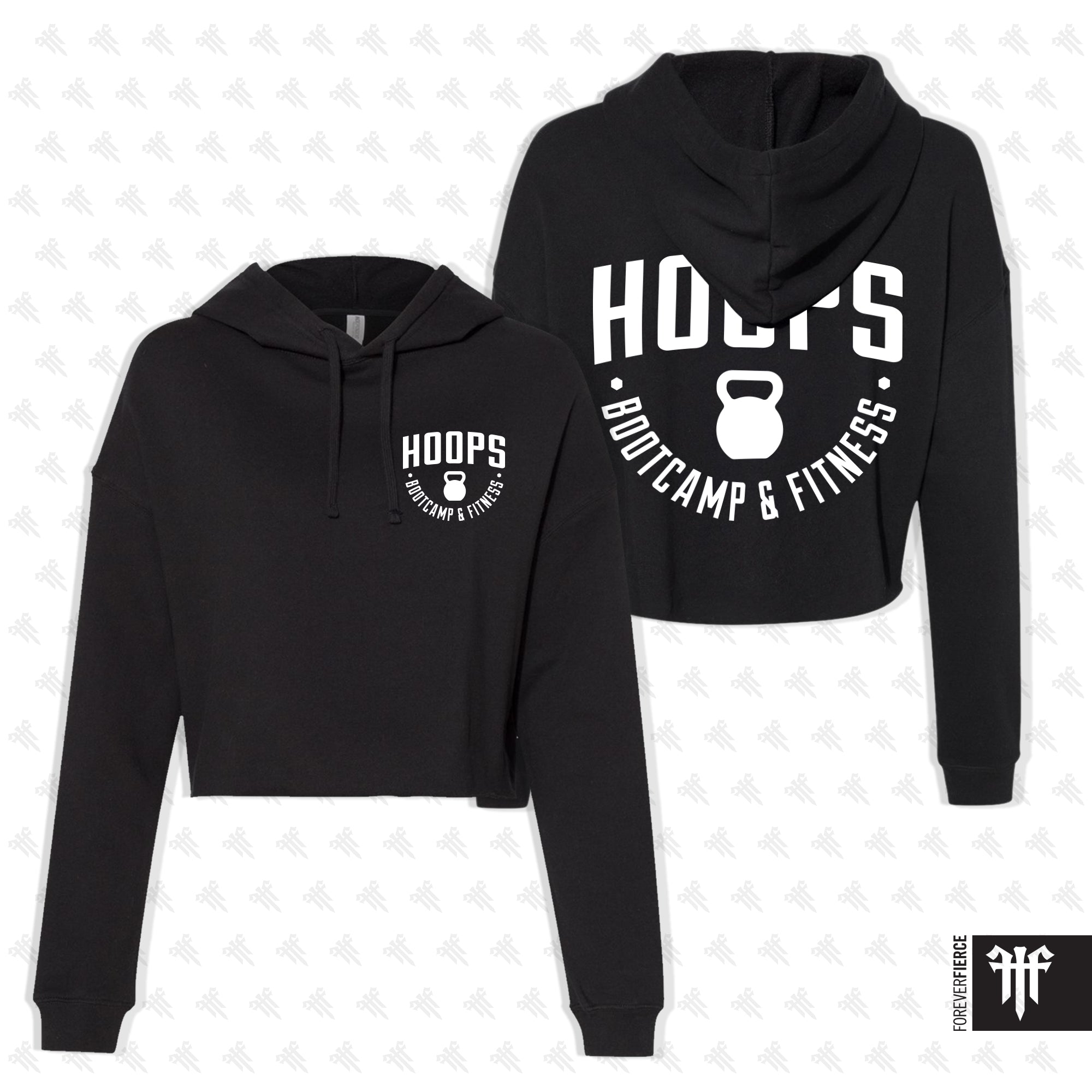 Hoops September 2025 Womens Crop Pullover
