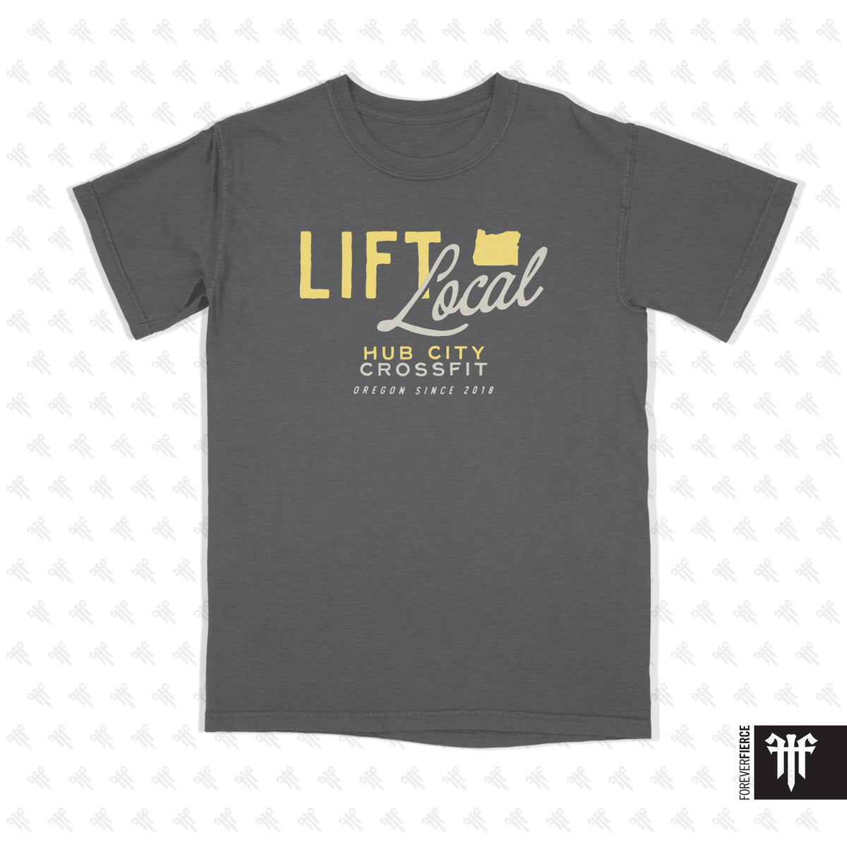 Hub City Comfort Colors Tee Pepper