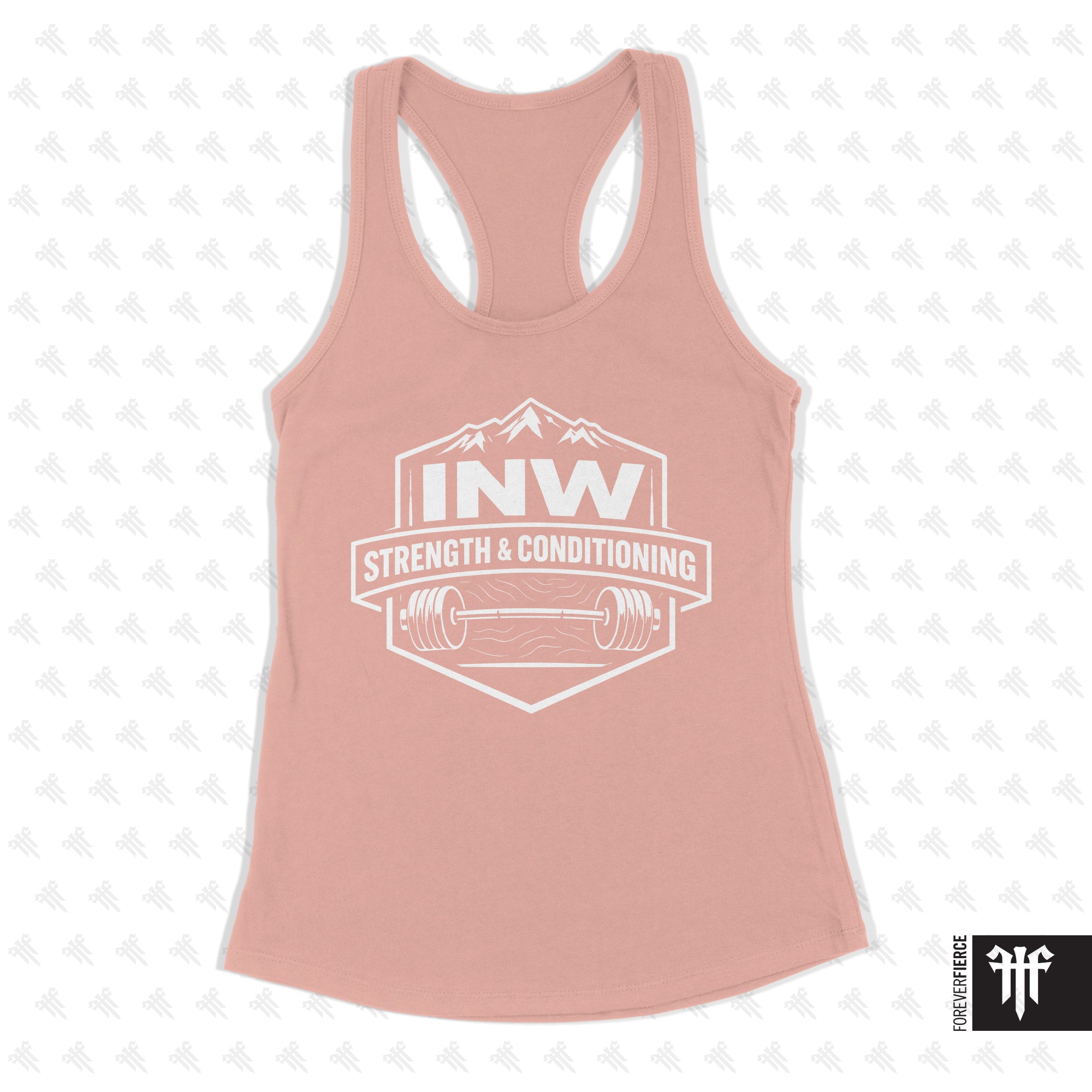 INW Strength and Conditioning March 2026 Womens Racerback