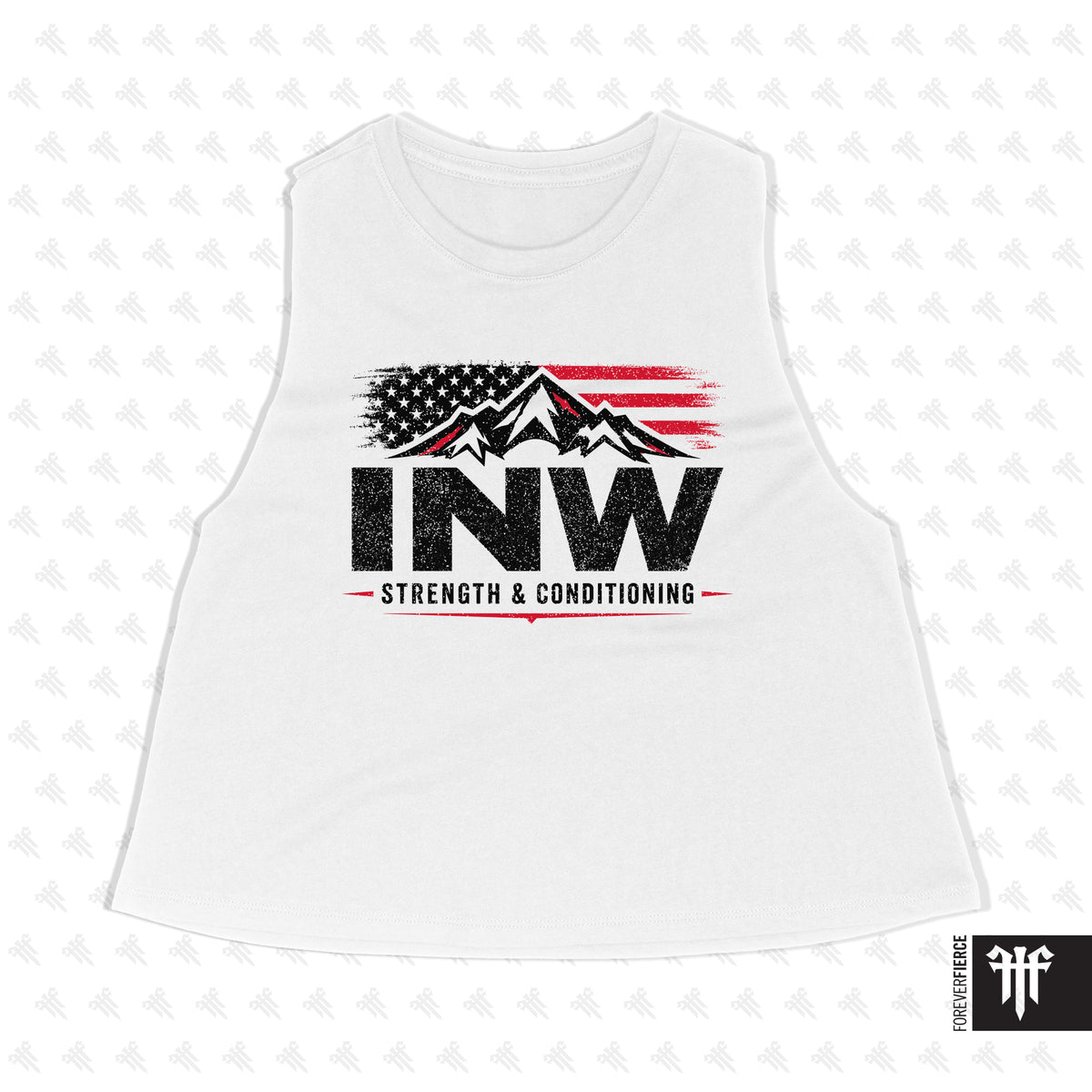 INW July 2026 Womens Crop Tank