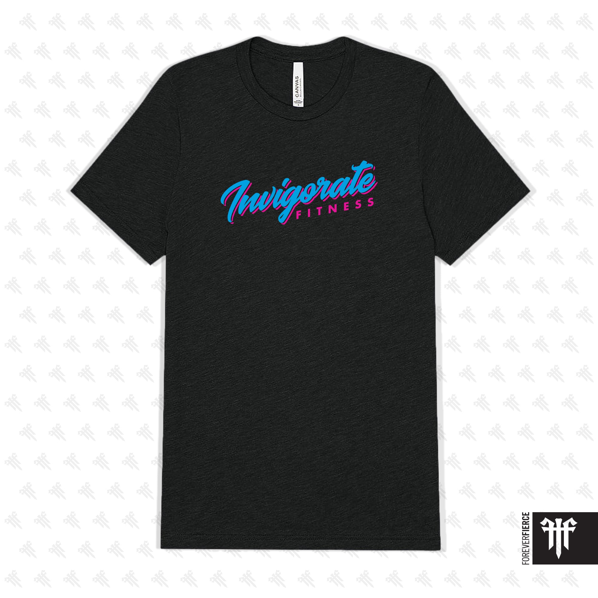 Invigorate Fitness July 2026 Tee - Charcoal Black Triblend