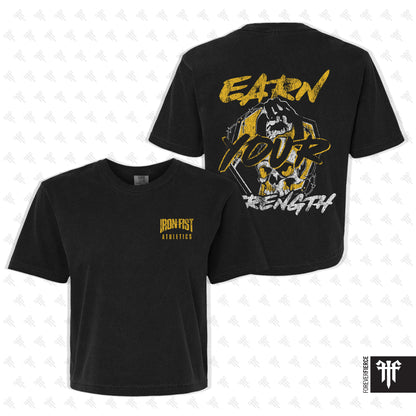 Iron Fist Athletics March 2026 Womens Boxy Tee