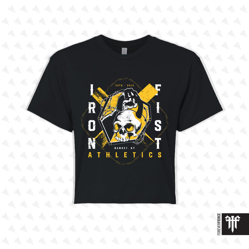 Iron Fist Athletics October 2026 Womens Crop Tee
