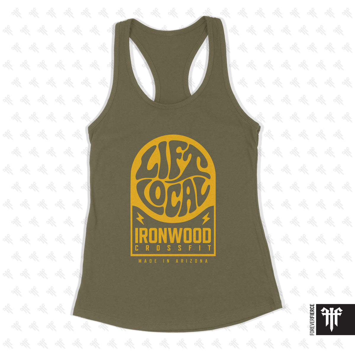 Ironwood Racerback Military Green