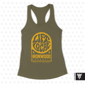 Ironwood Racerback Military Green