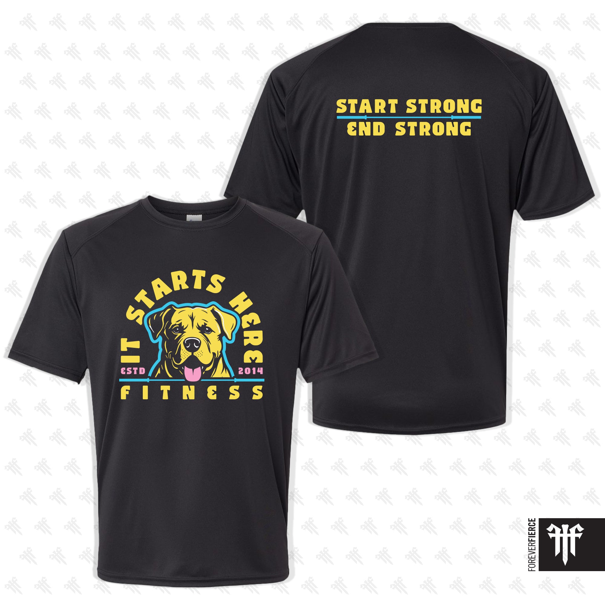 It Starts Here Fitness February 2025 Tee