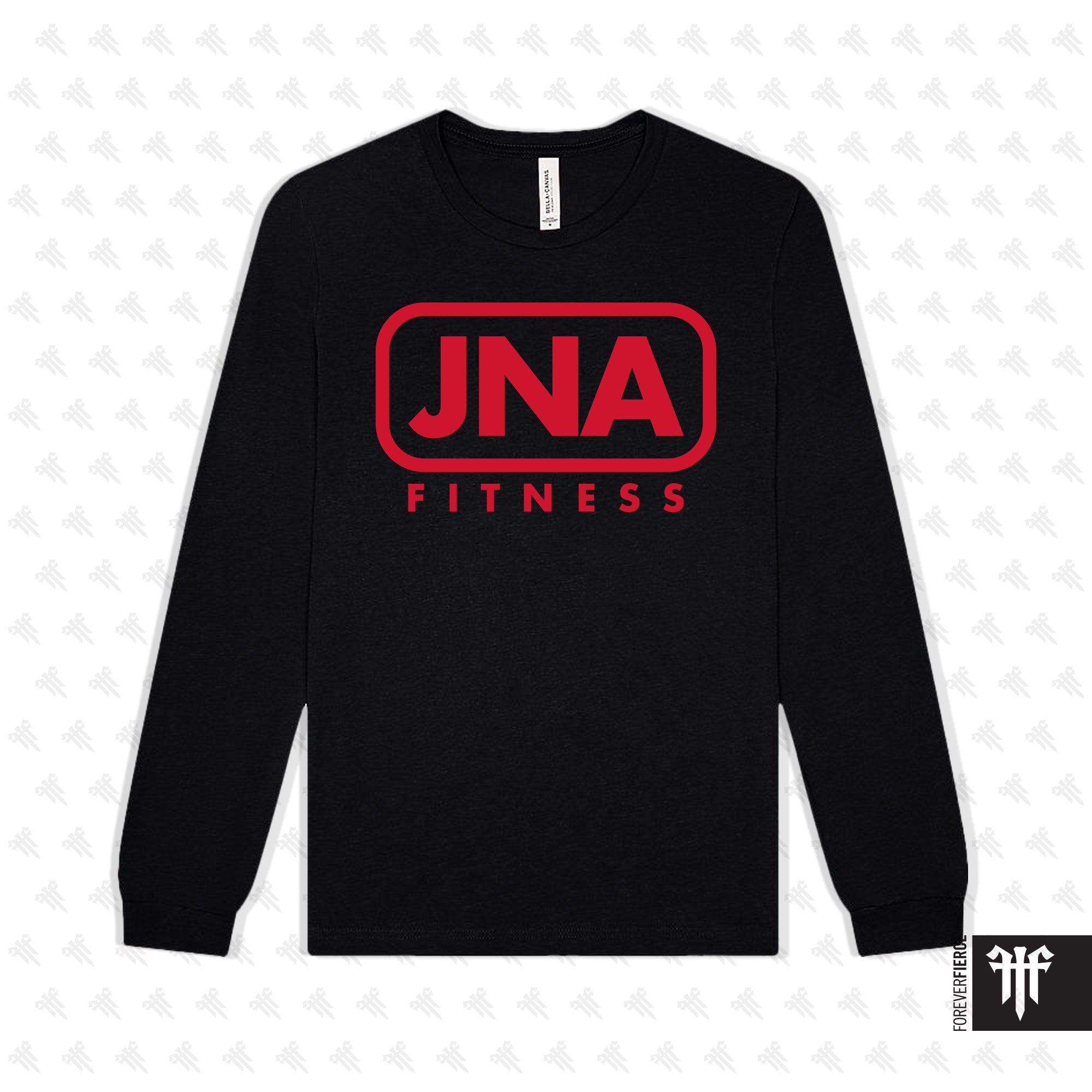 JNA Wyckoff October 2025 Classic Red Logo Longsleeve