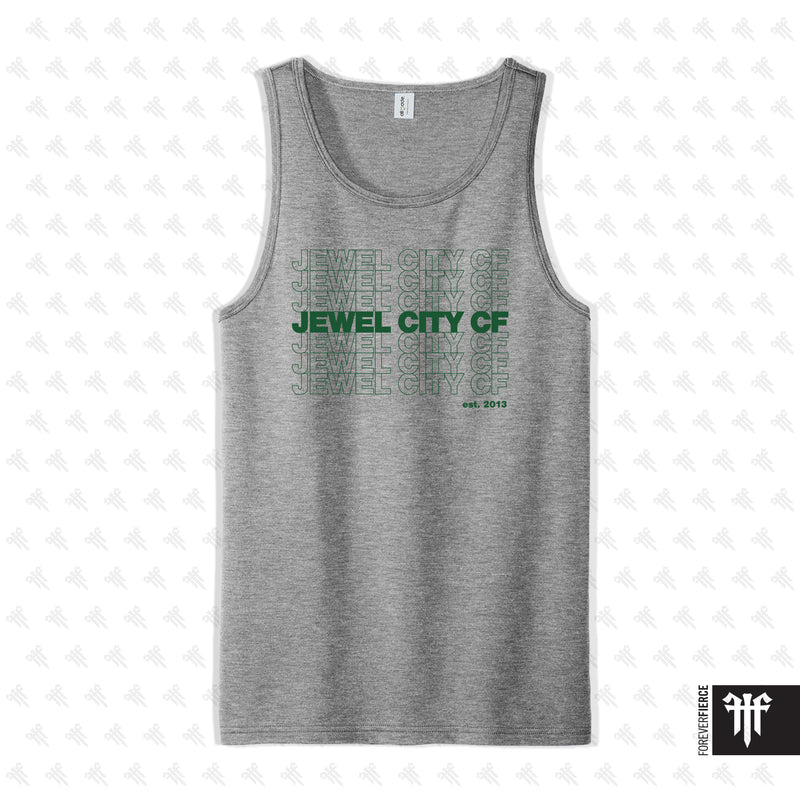 Jewel City CrossFit September 2026 Grey Mens Tank