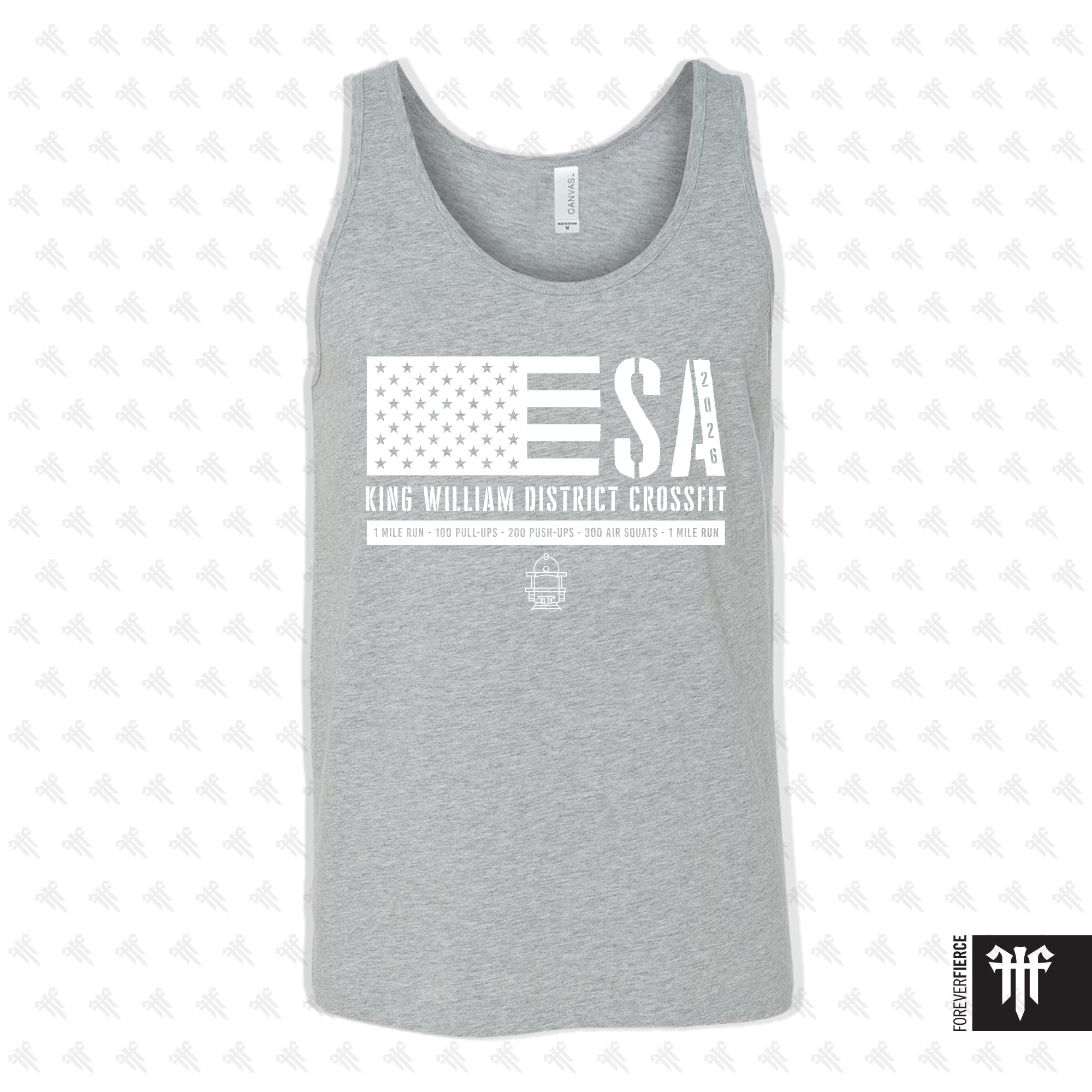 King William District CrossFit April 2026 Mens Tank