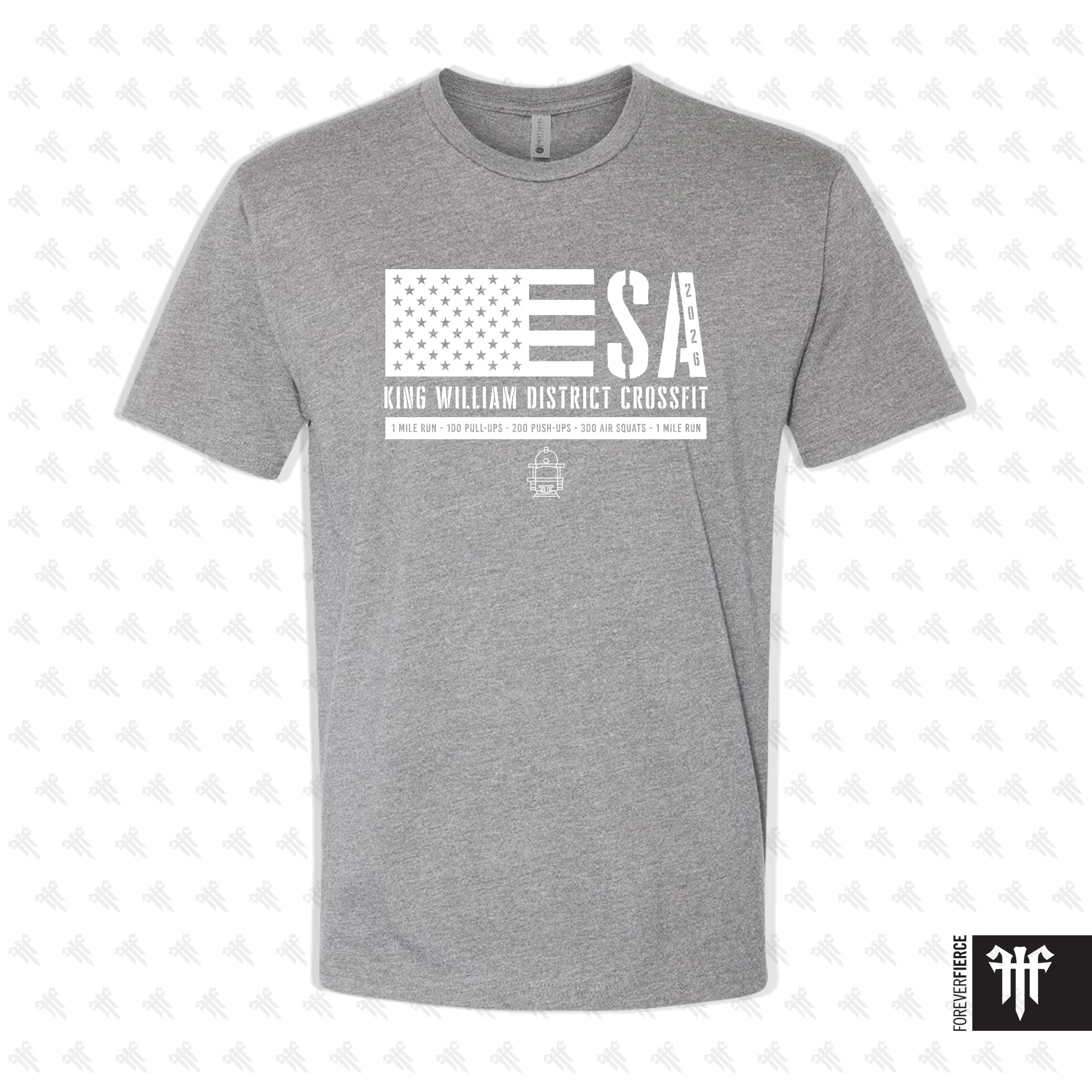 King William District CrossFit April 2026 Tee