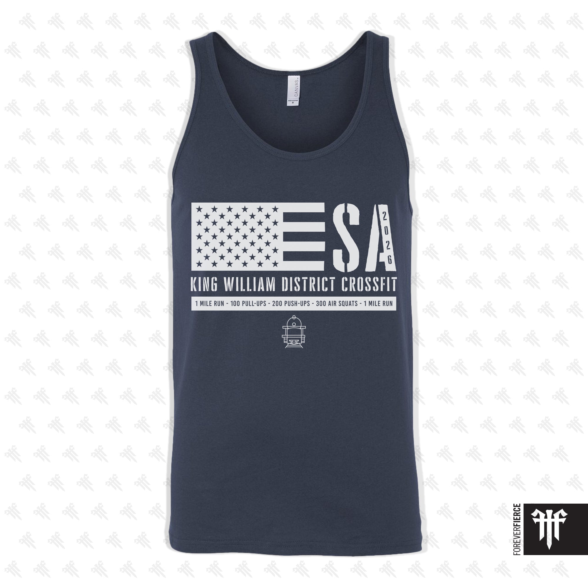King William District CrossFit April 2026 Mens Tank