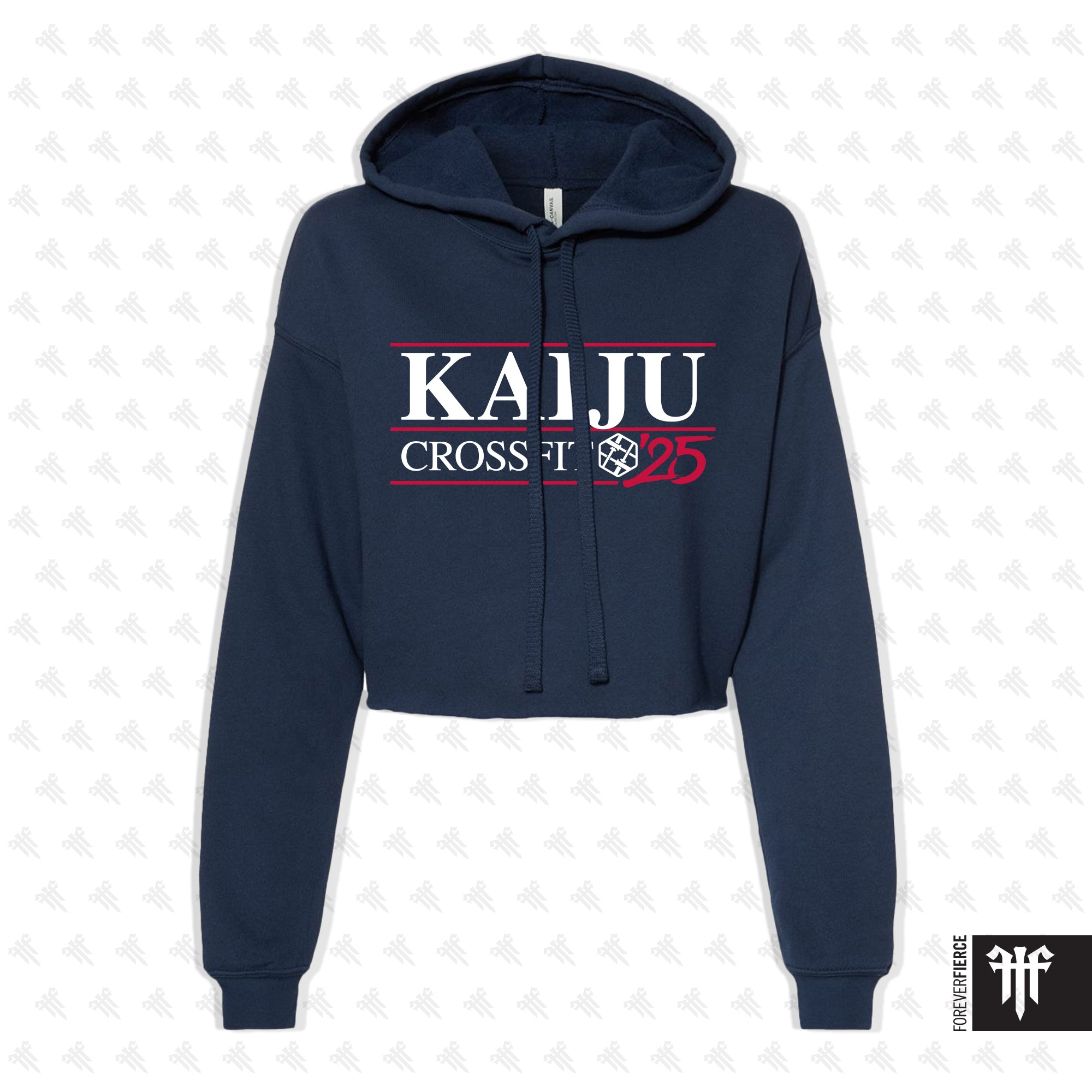 CrossFit Kaiju October 2025 Womens Crop Pullover