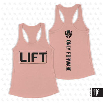 LIFT May 2026 Only Forward Womens Racerback