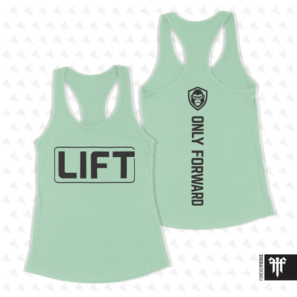 LIFT May 2026 Only Forward Womens Racerback