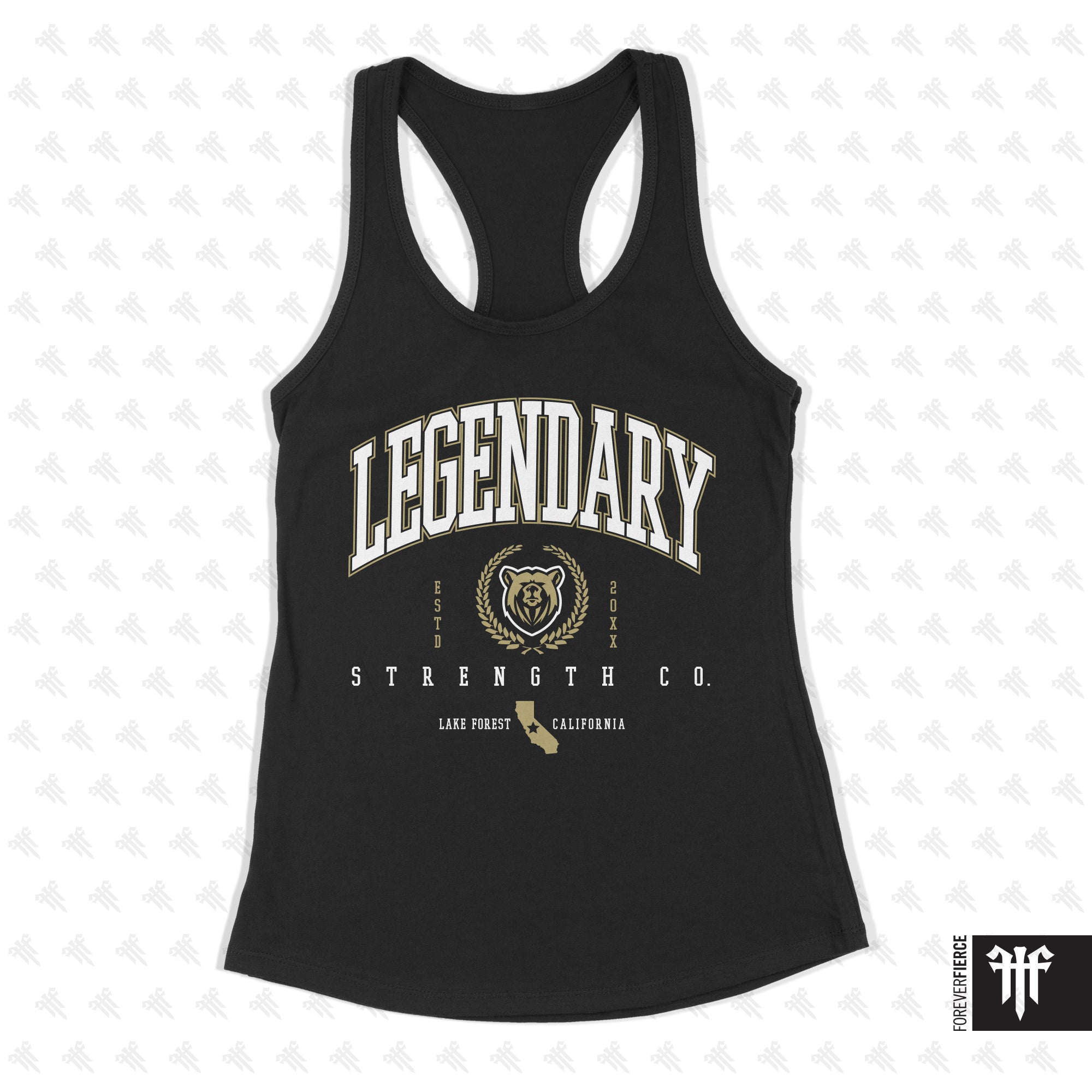 Legendary Strength Company June 2025 Womens Racerback