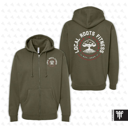 Local Roots Fitness January 2026 Full-Zip Hoodie
