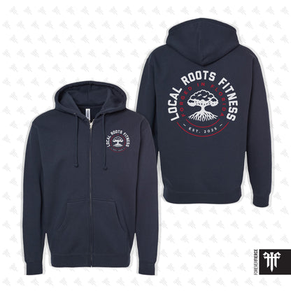 Local Roots Fitness January 2026 Full-Zip Hoodie