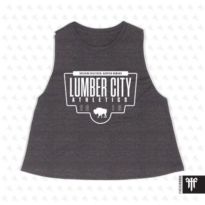 Lumber City Athletics October 2025 Womens Crop Tank