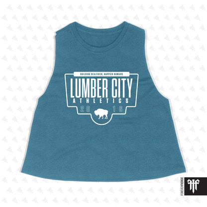 Lumber City Athletics October 2025 Womens Crop Tank