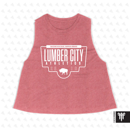 Lumber City Athletics October 2025 Womens Crop Tank