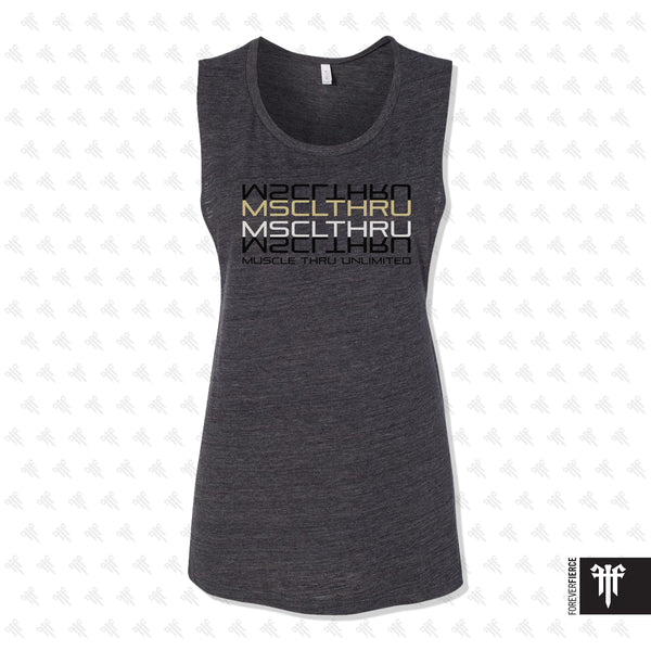 Muscle Thru Unlimited September 2023 Womens Muscle Tank