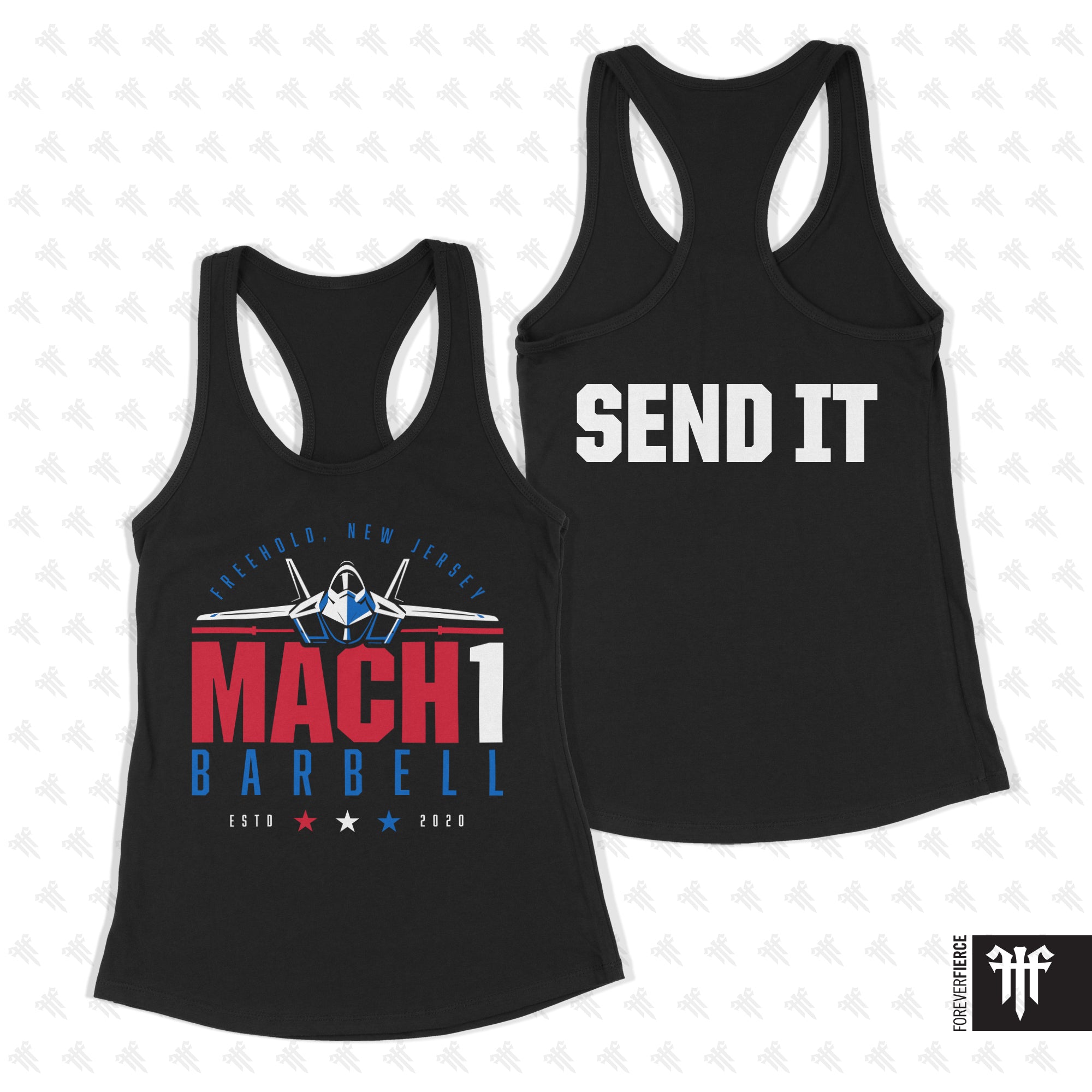 Mach 1 Barbell January 2026 Womens Racerback