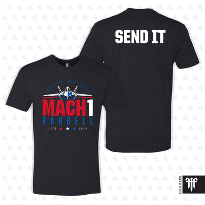 Mach 1 Barbell January 2026 Tee