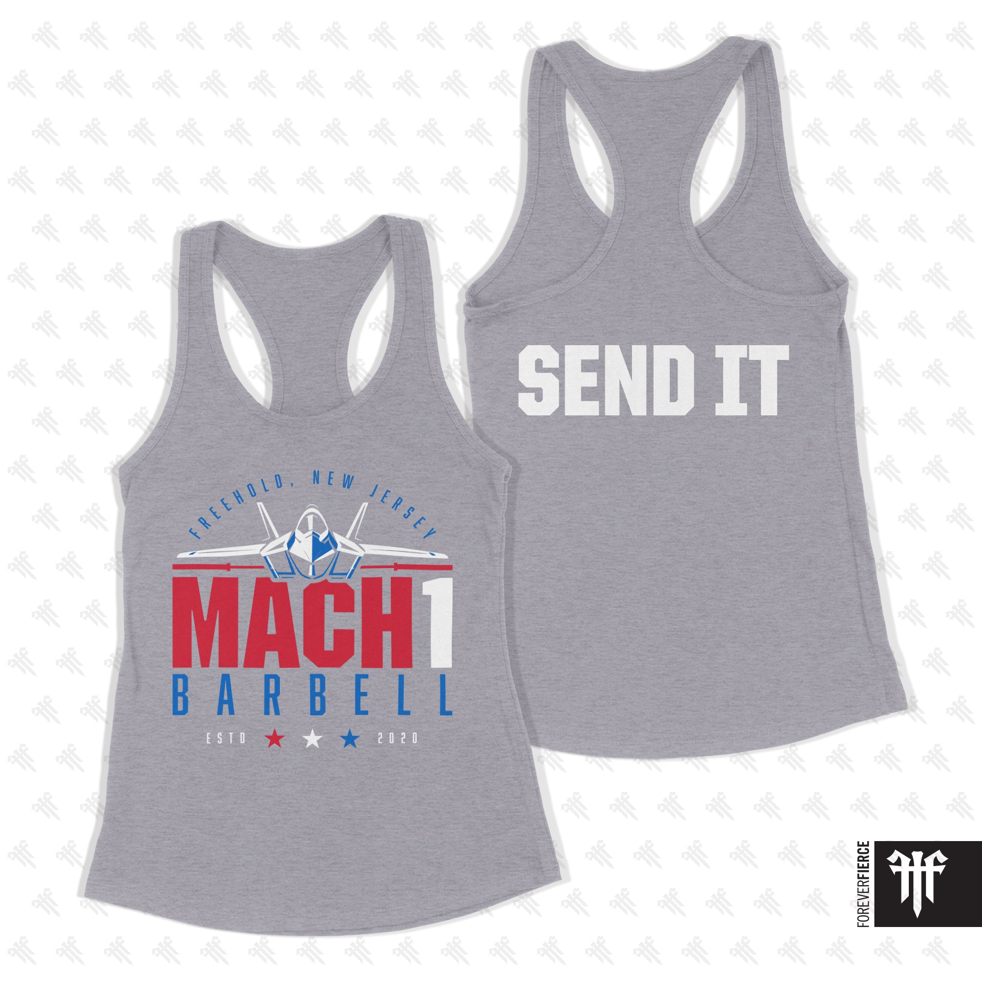 Mach 1 Barbell January 2026 Womens Racerback