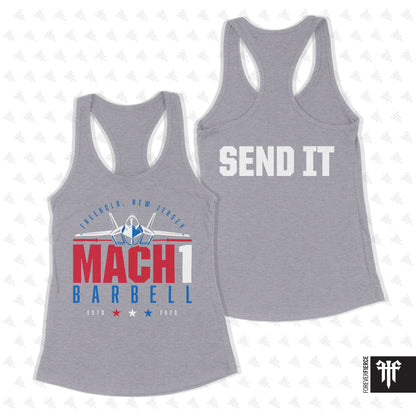 Mach 1 Barbell January 2026 Womens Racerback