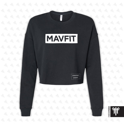 Maverick CrossFit September 2025 Womens Crop Crewneck