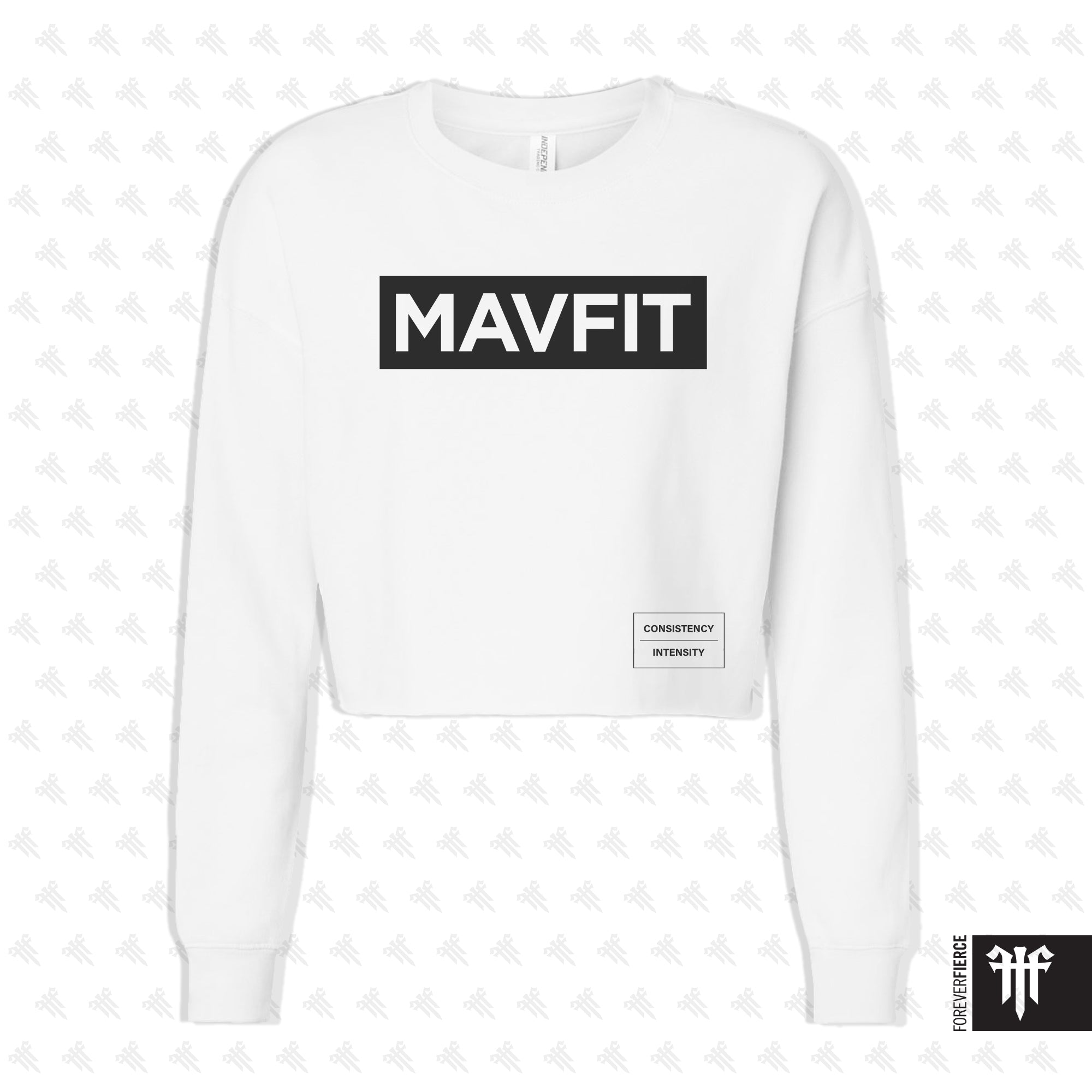 Maverick CrossFit September 2025 Womens Crop Crewneck