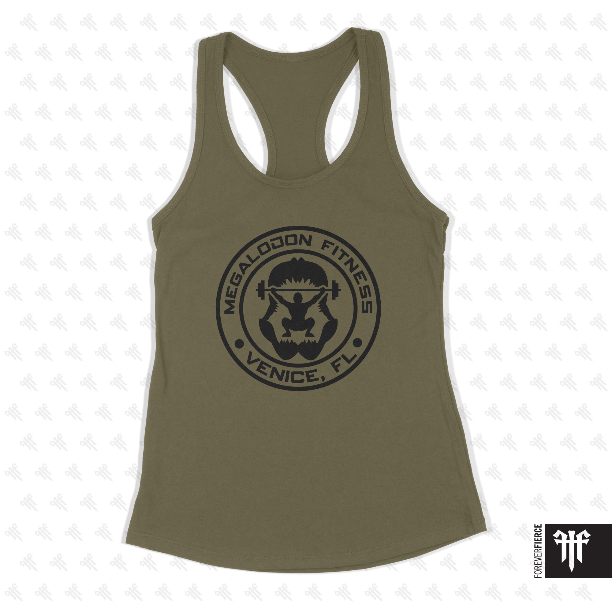 Megalodon Fitness March 2026 Womens Racerback