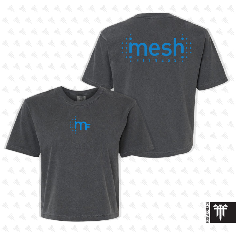 Mesh Fitness September 2026 Womens Crop Tee