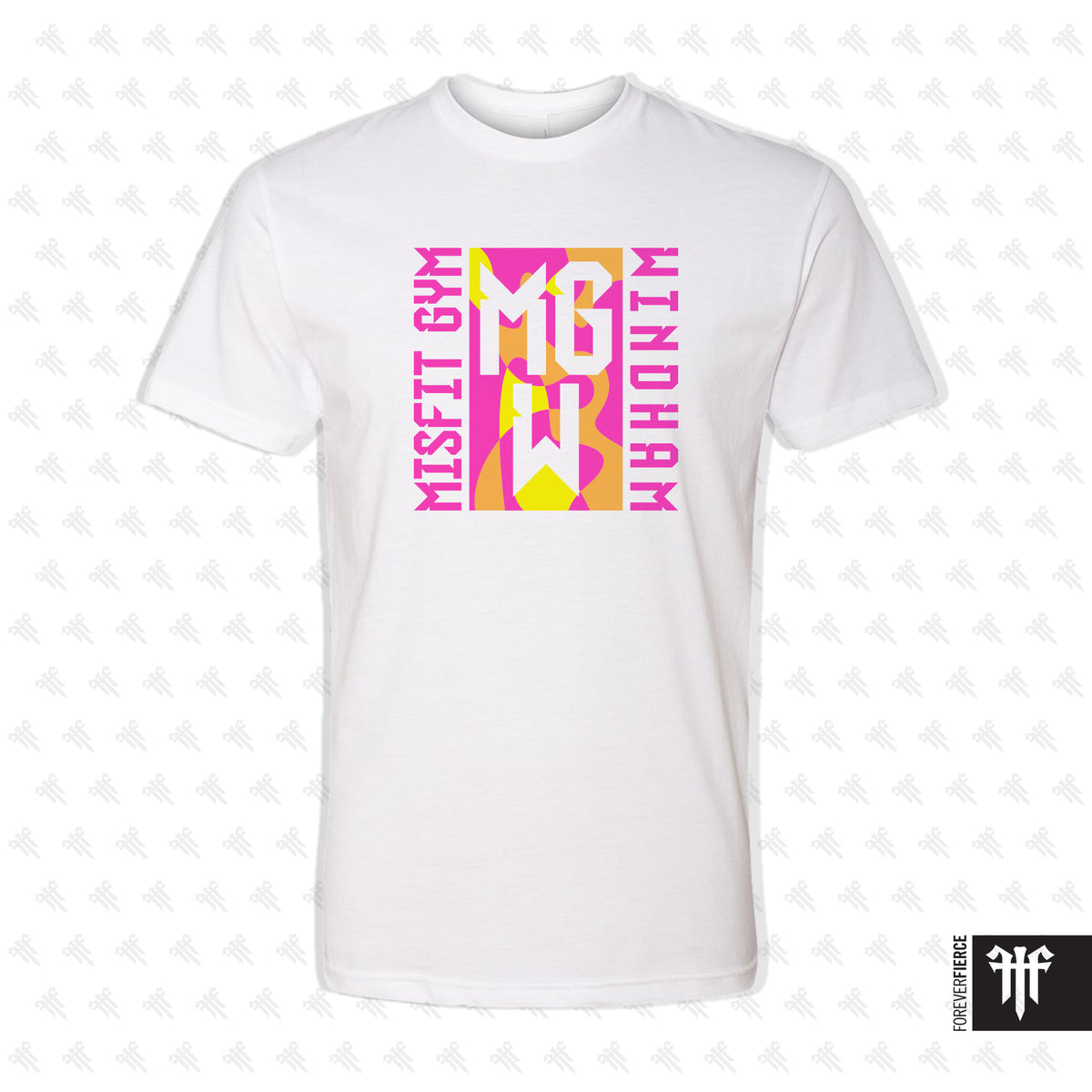 MisFit Gym Windham July 2026 White Tee - White